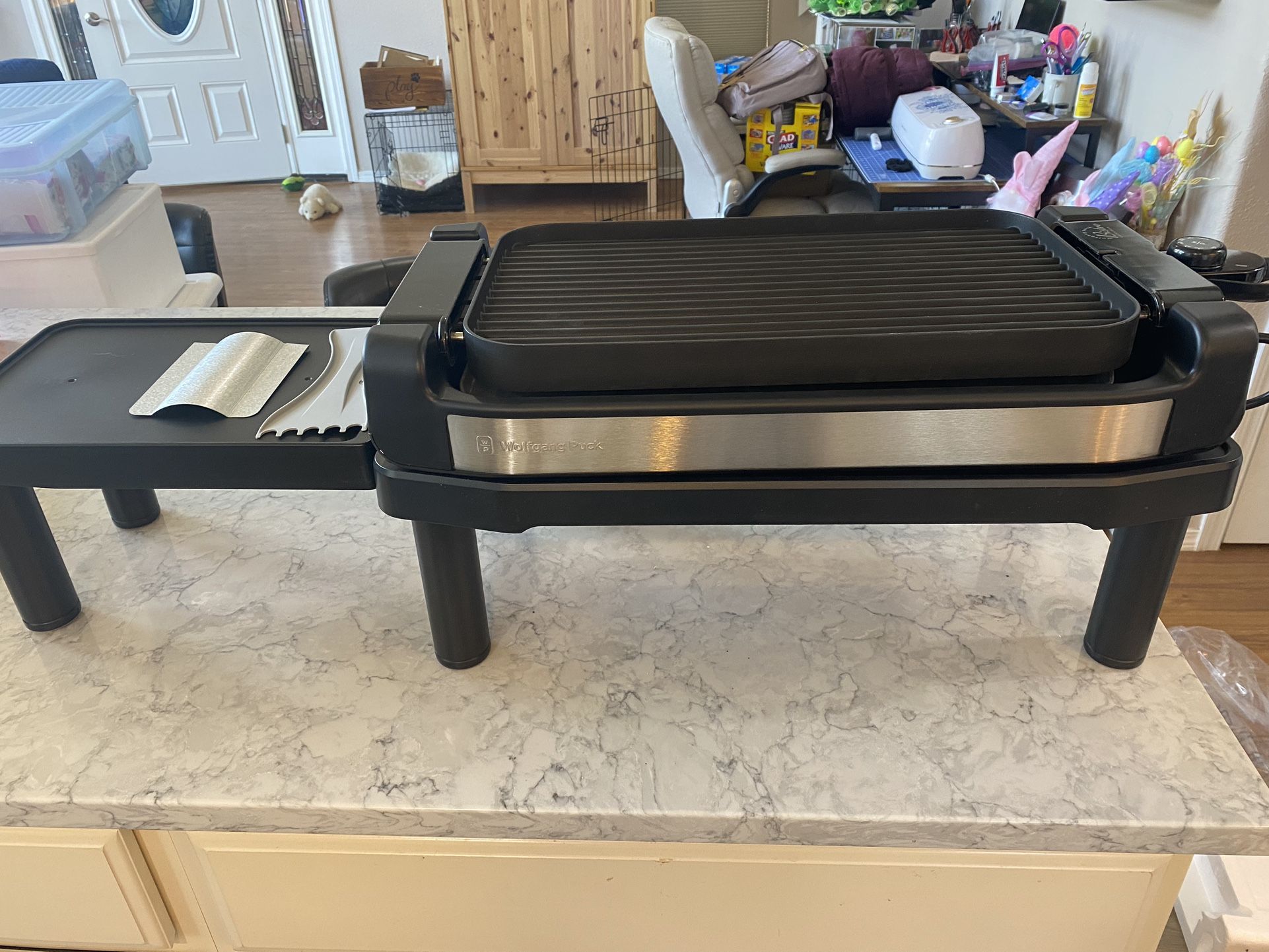 Wolfgang Puck Indoor/outdoor Electric Grill/griddle. for Sale in Ocean