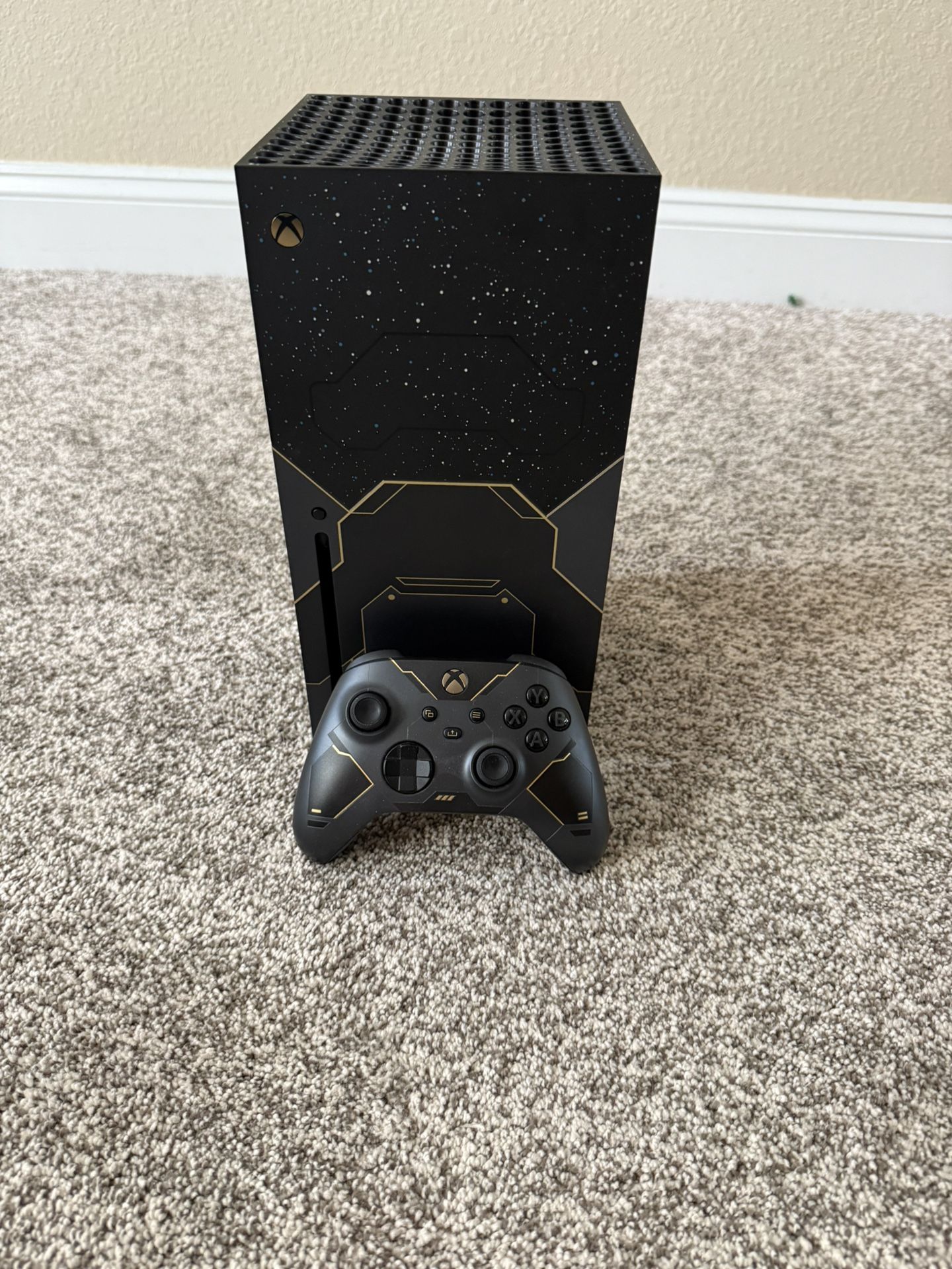 Limited Edition Halo Infinite X Box Series X And Controlled