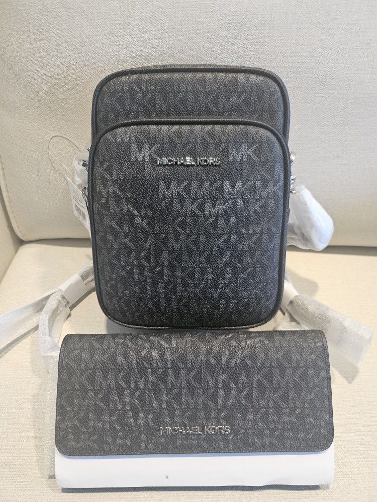 Michael Kors Jet Set Travel Backpack With Wallet-NEW 