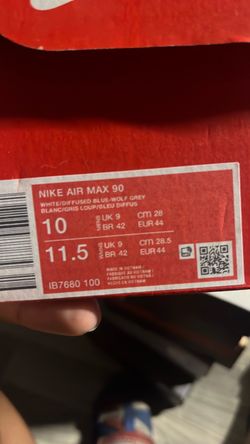 nike air max 90 size 10