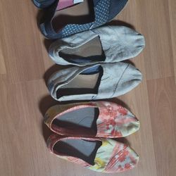 Toms Women's Shoes Lot Size 9