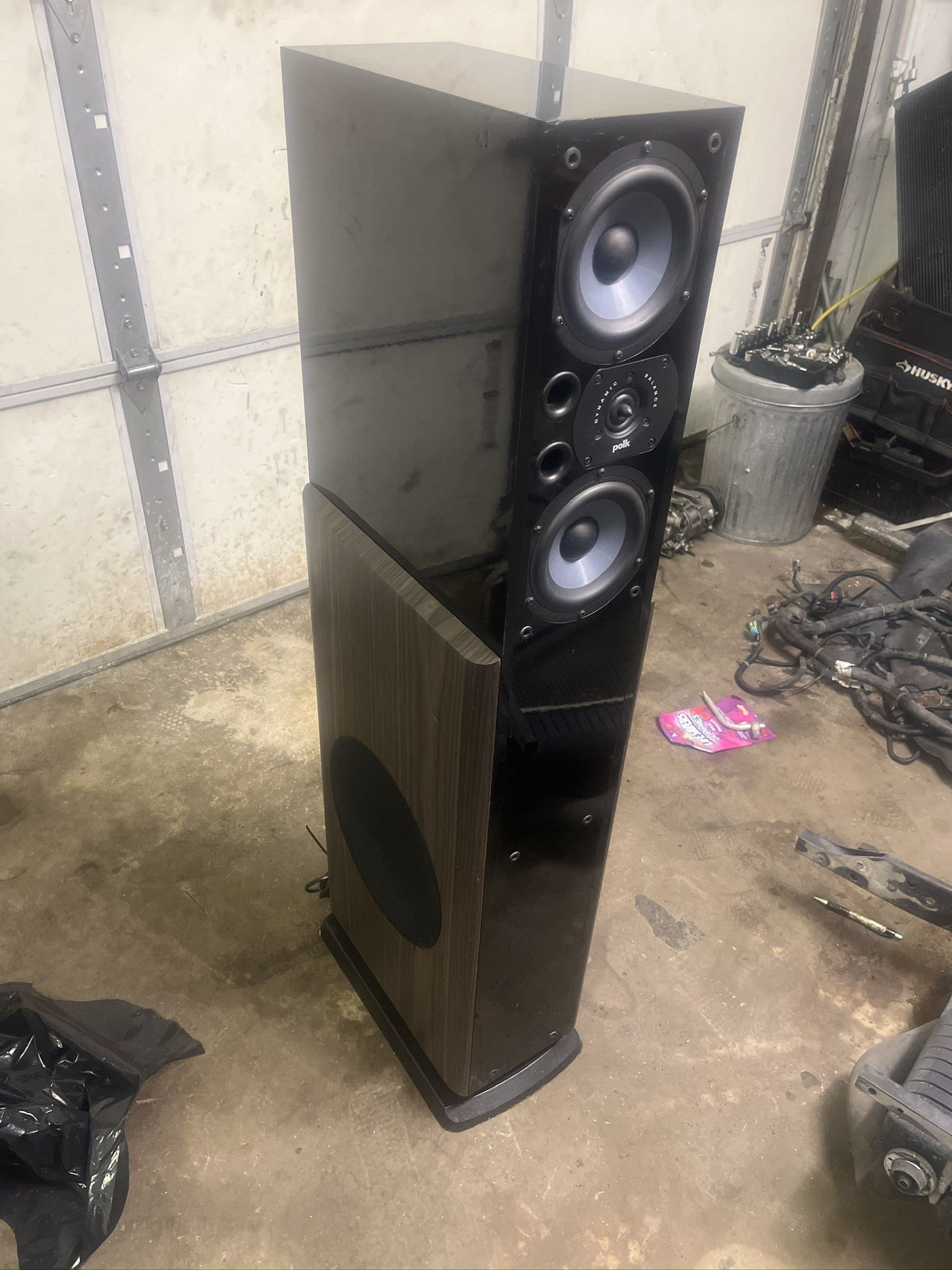 Polk Audio LSI25 Piano Black Tower Speakers