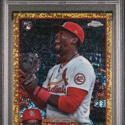 Jordan Walker 8/50 Variation Gold Speckle