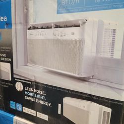 New! 8,000 BTU U-Shaped Smart Window Air Conditioner In The Box Seal 