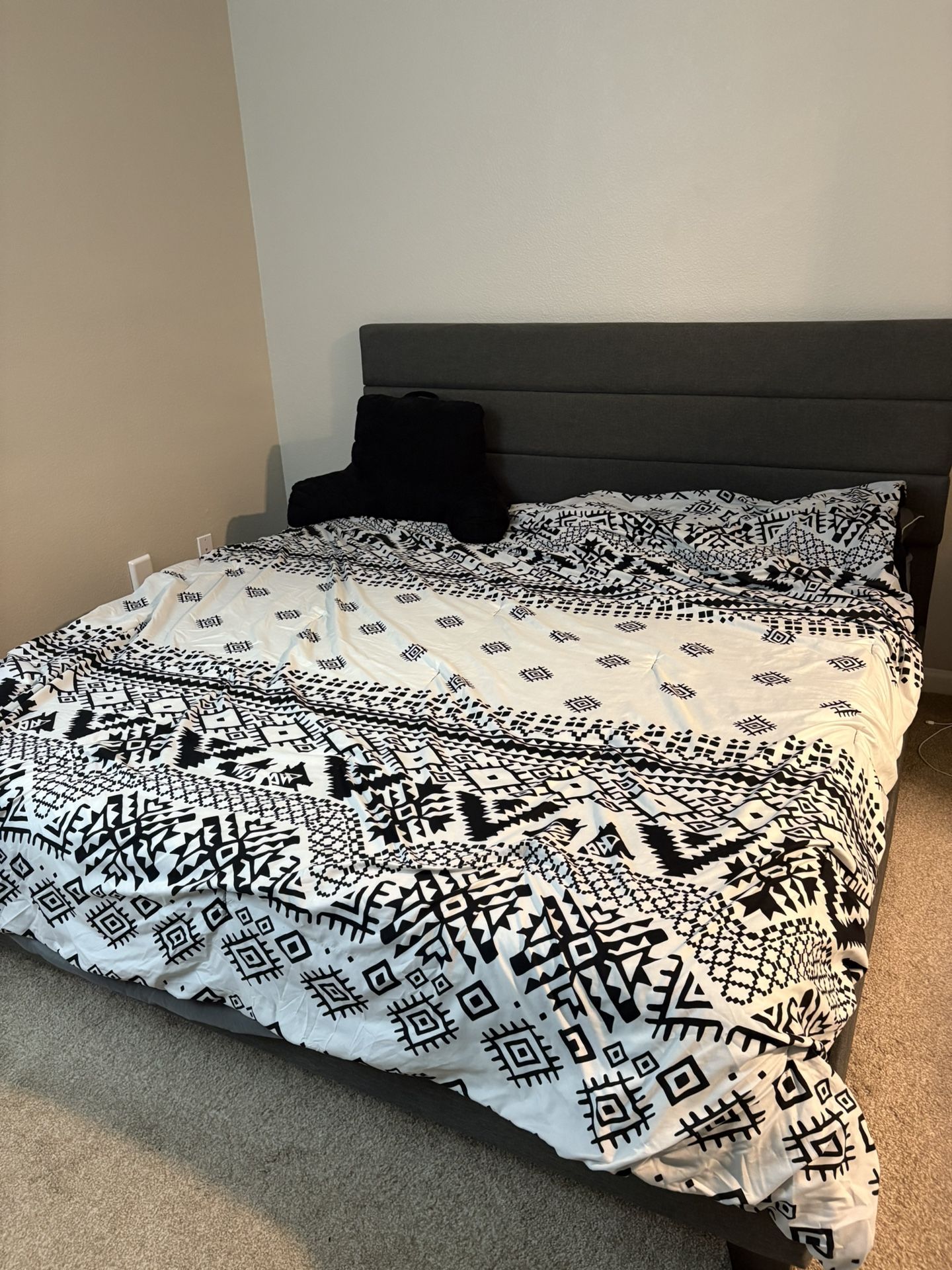 King Size Base And Mattress