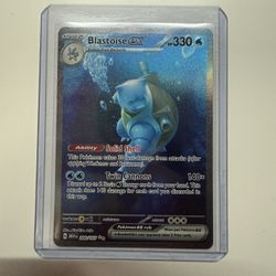 Blastoise ex 200/165 - Pokemon Scarlet & Violet 151 Special Illustration