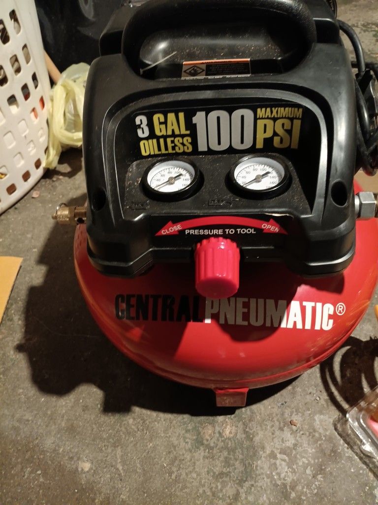 Air Compressor Brand New $50 DVD Player W/ Remote $30 42" Panasonic TV $35 More