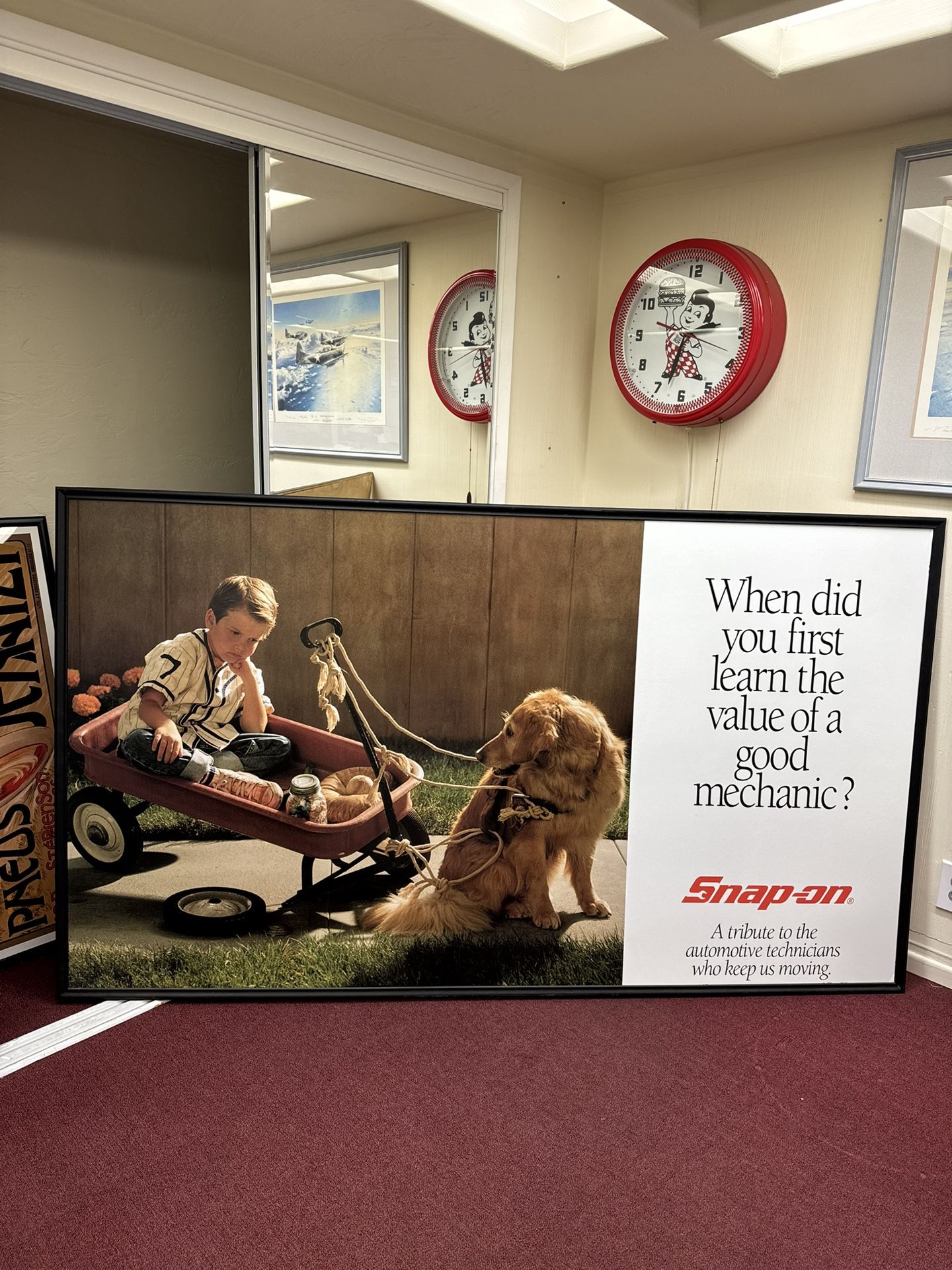 Snap on Poster  4’  X  7’