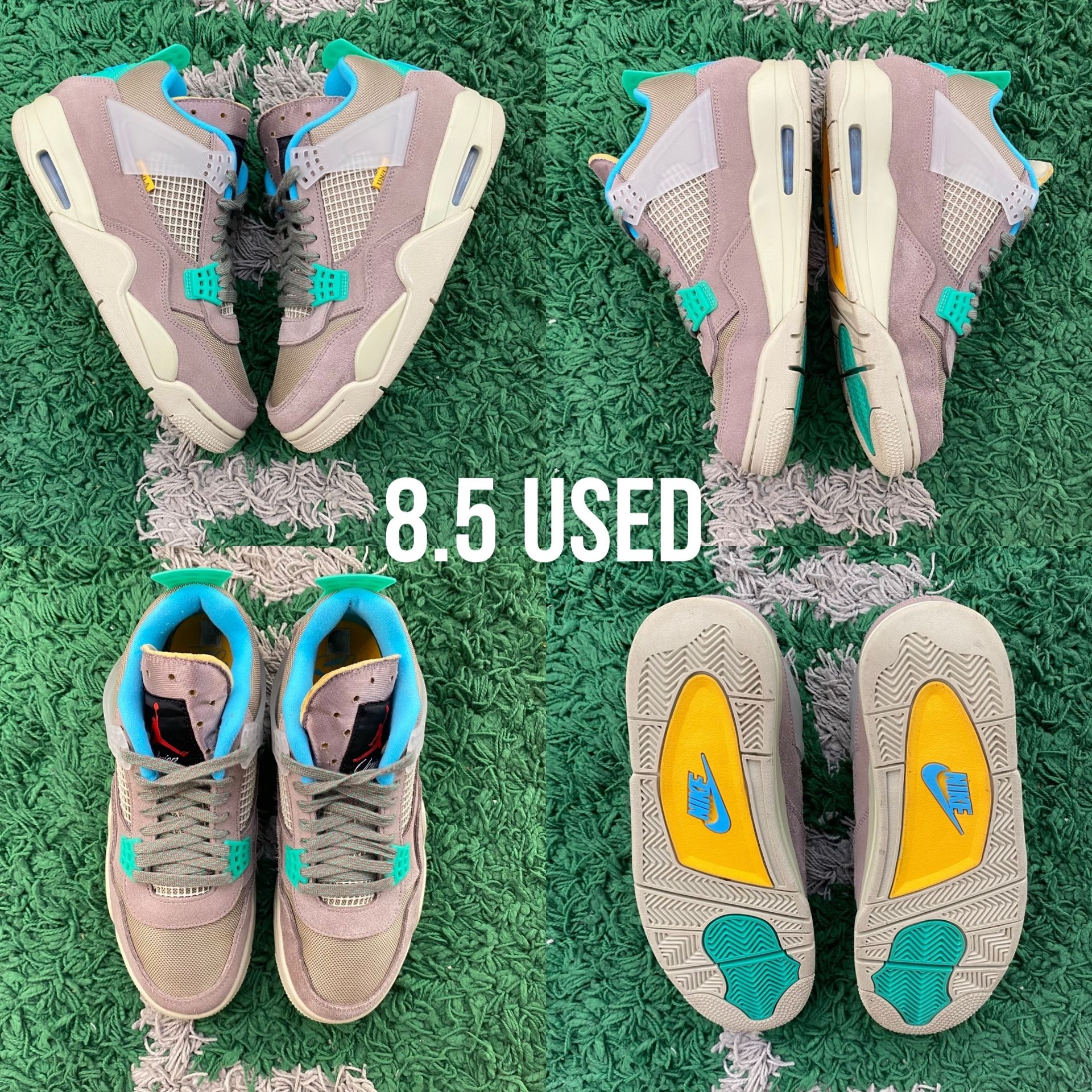 Air Jordan 4 Retro x Union LA Guava Size 8.5