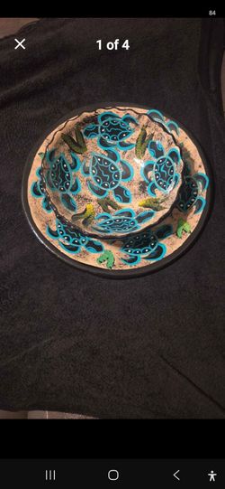 Platter & bowl