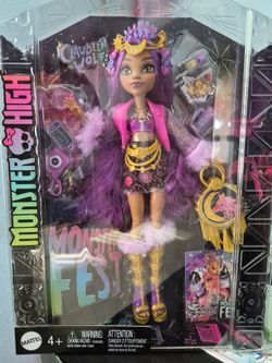 Monster high doll Crawdeen Wolf Monster FEST