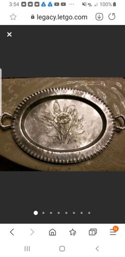 Everlast Hand Forged Aluminum Tray