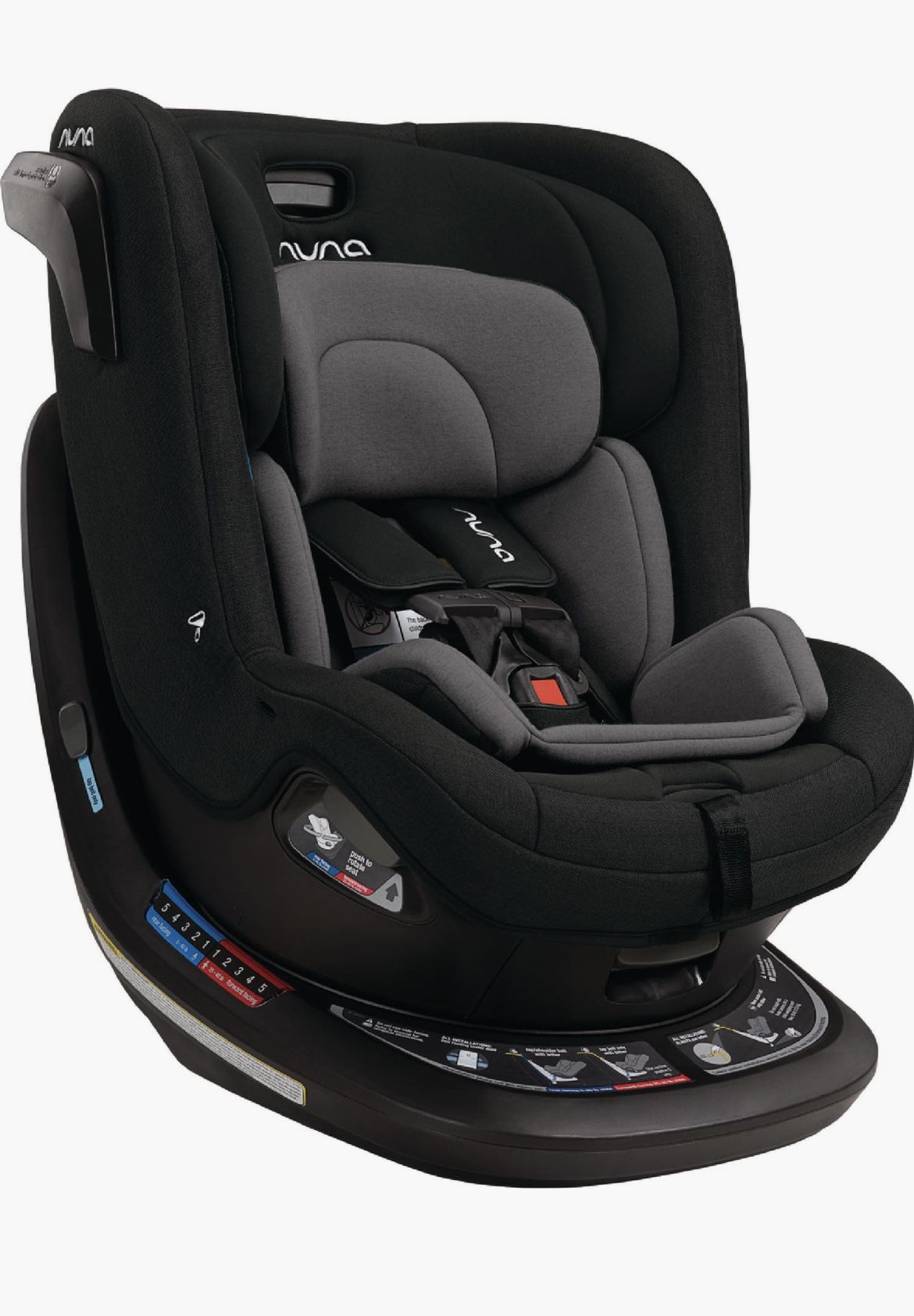 Nuns REVV® Rotating Convertible Car Seat Black 