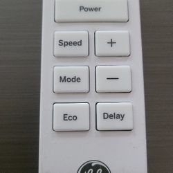 OEM GE Air Conditioner Remote Control – AHTK10AAQ1, AHEK24ACW1, QHEE06ACW1, AHW06LZQ3 Compatible
