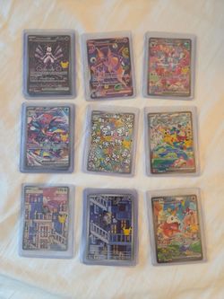 Pokemon cards 30th chase cards for sale