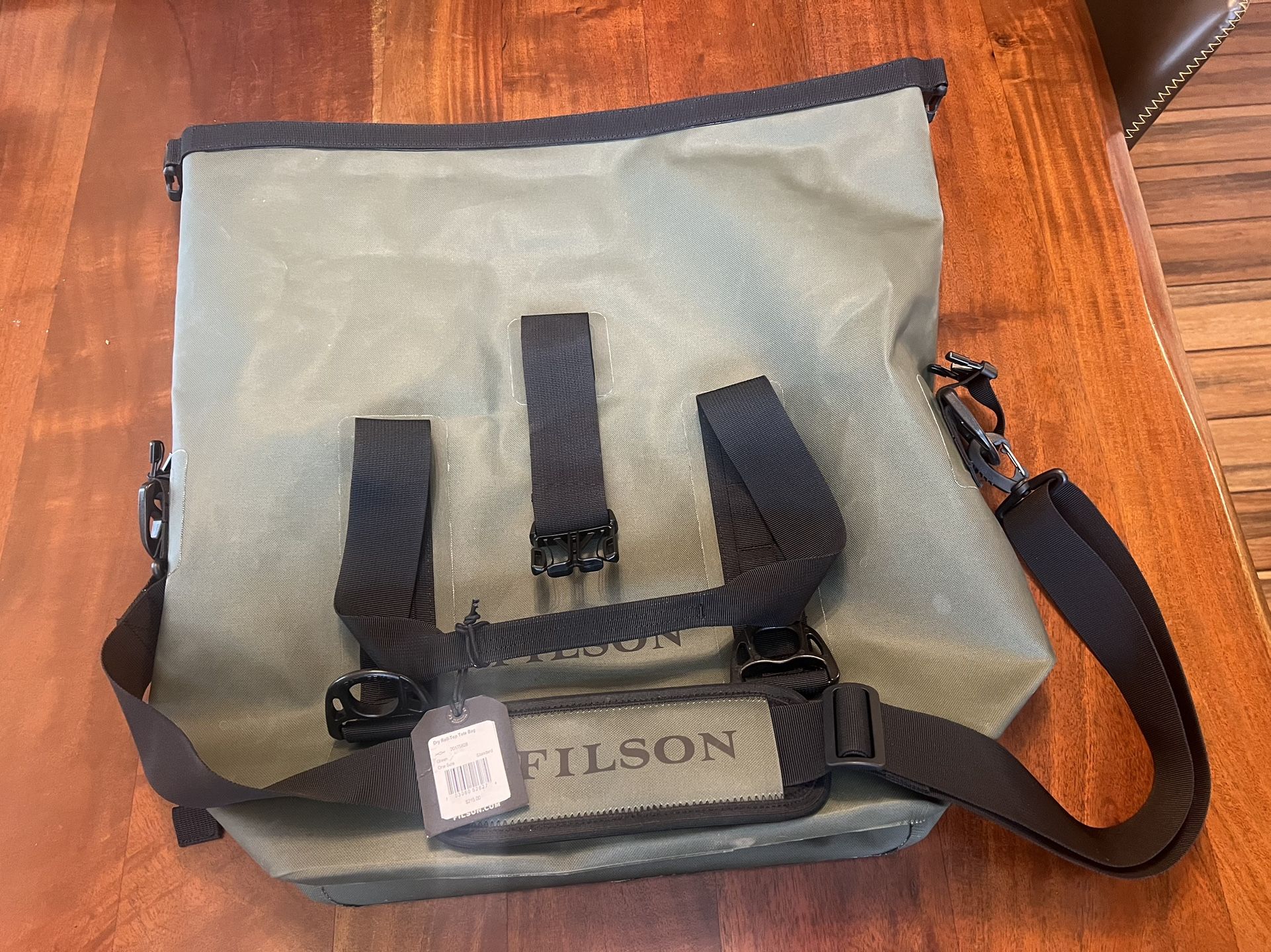 Filson Dry Roll-Top Tote Bag 