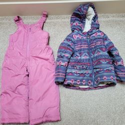 Oshkosh 2T Snow Pant and Snow Jacket