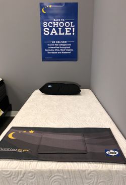 Bed in a box 10 year warranty memory foam compact metal platform also available
