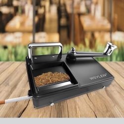 Cigarette Rolling Machine, with Storage Groove, Manual Dual-Track Upgrade Cigarette Machines, Suitable for 8.0 MM Diameter Size Cigarettes (80-100MM L