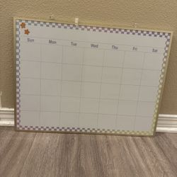 Weekly Planner Magnetic Board 17x23”