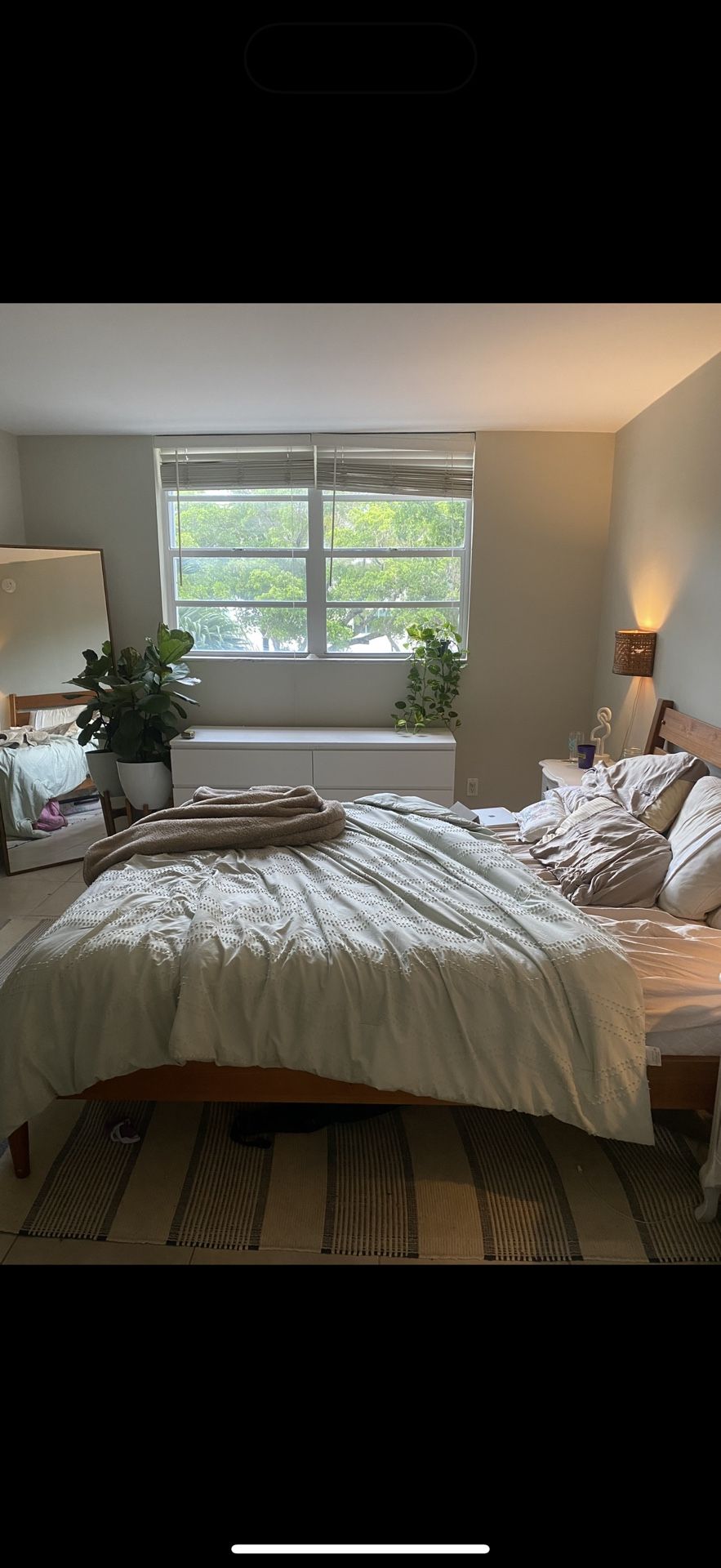 Queen Size Wooden Bed Frame