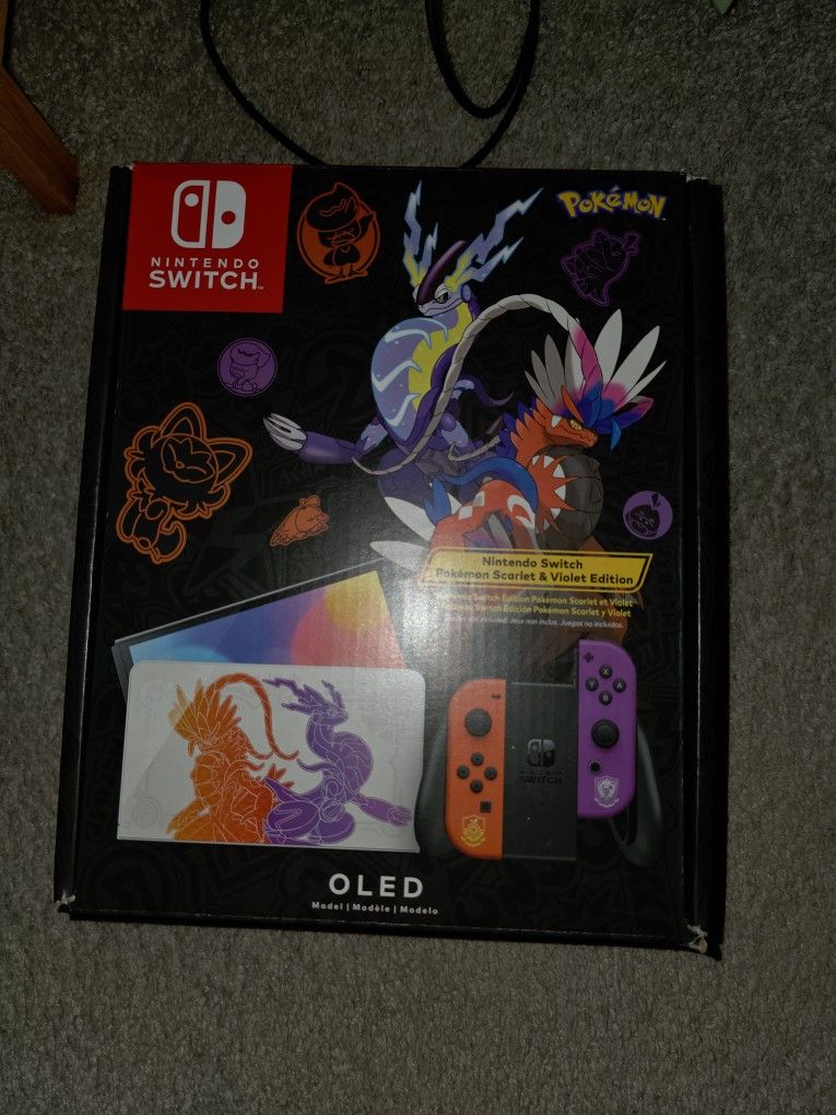 Nintendo Switch OLED Pokémon Scarlet & Violet Edition