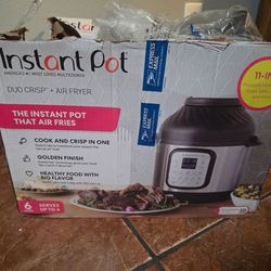 Insta pot Duo Crisp + Air Fryer