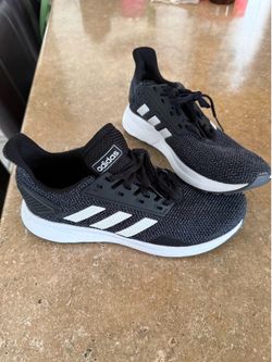 Black womens adidas size 8