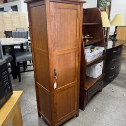 Narrow Cabinet Storage With Shelves 