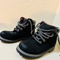 Black Sketcher Boots - Size 13