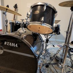 Tama Imperialstar 5pc Drum Set W/ Stands & Cymbals
