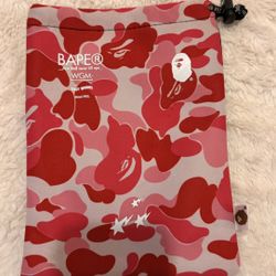 BAPE DRAWSTRING BAG NEW