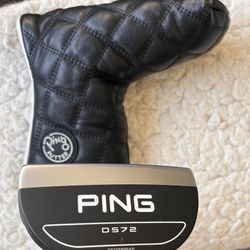 PING DS72  PUTTER  35" Putter RIGHT HANDED  Straight Steel with Head Cover