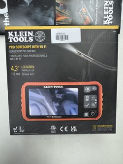 Klein Tools Pro Borescope Wi-Fi 4.3 inch LCD
