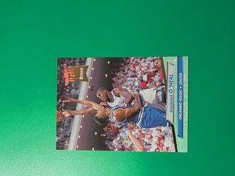 Shaquille O'Neal rookie card