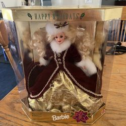 New Vintage 1996 Mattel Barbie Happy Holidays Special Edition