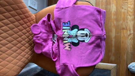 GAP Minnie Mouse Zip-Up Hoodie Kids Size 4