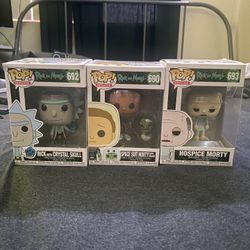 Funko Pops Rick And Morty
