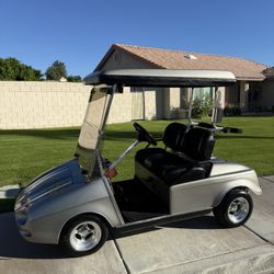 Roadster Jaguar Club Car Golf Cart with New Batteries