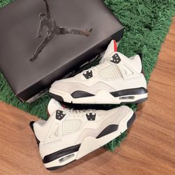 Jordan 4 Retro “Red Cement” – Size 6.5Y / 8W – PreOwned