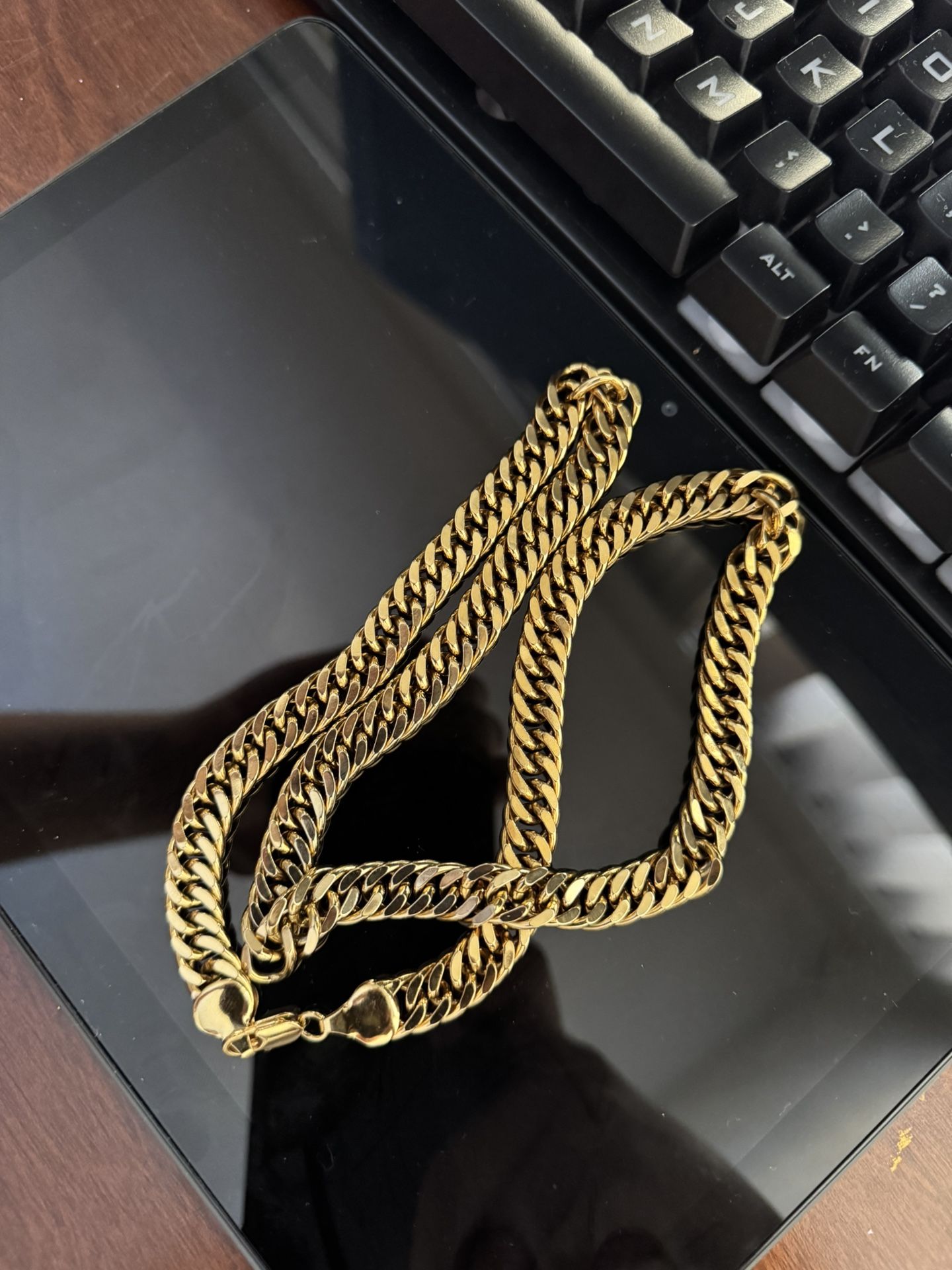 24k Gold Plated Stainless Steel