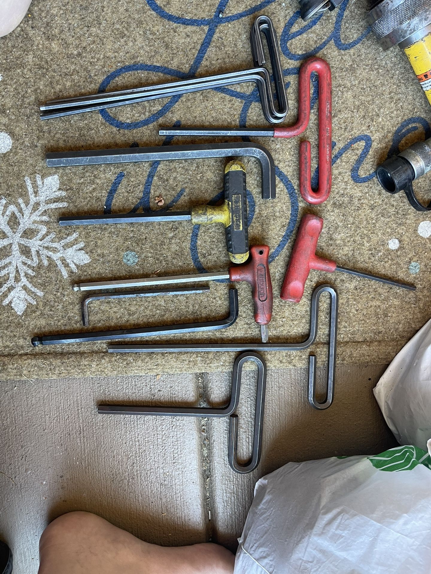 Allen Keys With Handles 