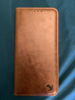 Samsung 9 plus Brown Leather Case