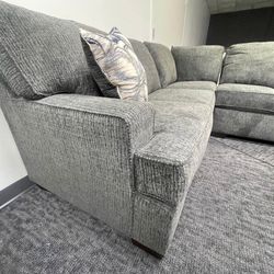 SALES!!!!!SCAM FREE!!!!SAVE MONEY GRAY OVERSIZED SECTIONAL GREAT QUALITY BRAND NEW DELIVERED $675