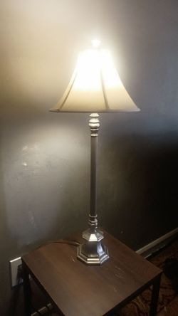 Tall Buffet Table Lamp with Shade