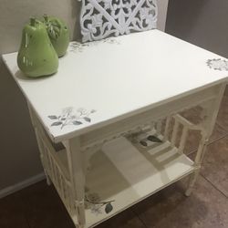 Yellow Vintage Side Table