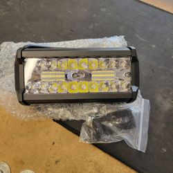 LED Work Light Bar with Mounting Hardware