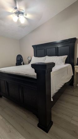 King size bed frame