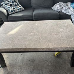Marble Coffee Table And Side Table 