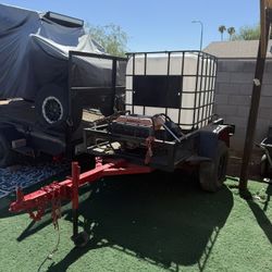 Trailer Detailing Setup